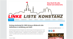 Desktop Screenshot of linke-liste-konstanz.com